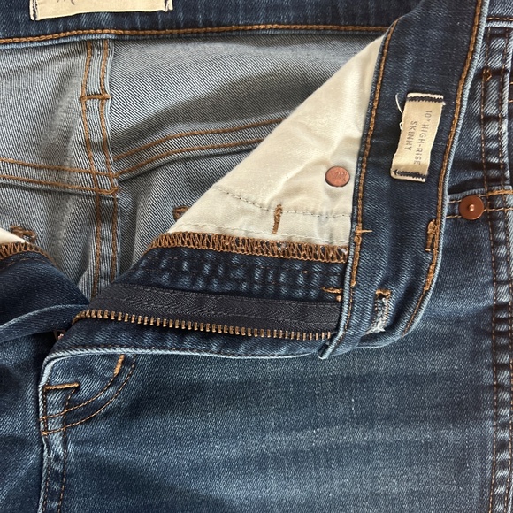Madewell 10” high rise skinny - Picture 4 of 4